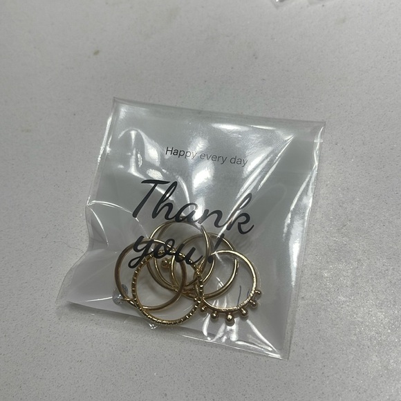 Bohemian Gold Ring Set 💛 Lot 16 - Picture 4 of 4